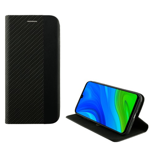 IDOL 1991 ΘΗΚΗ HUAWEI P SMART 2020 6.21" ELITE ANTI-RFID BOOK STAND BLACK