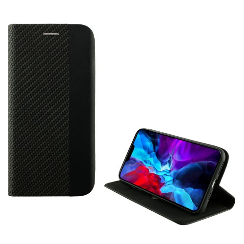 IDOL 1991 ΘΗΚΗ IPHONE 12 PRO / IPHONE 12 6.1" ELITE ANTI-RFID BOOK STAND BLACK