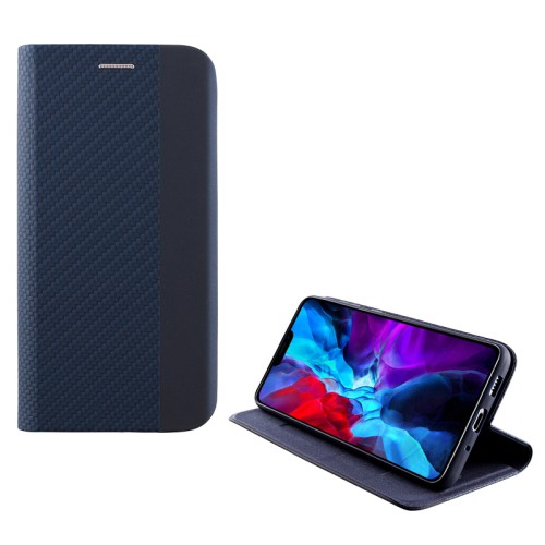 IDOL 1991 ΘΗΚΗ IPHONE 12 PRO / IPHONE 12 6.1" ELITE ANTI-RFID BOOK STAND BLUE