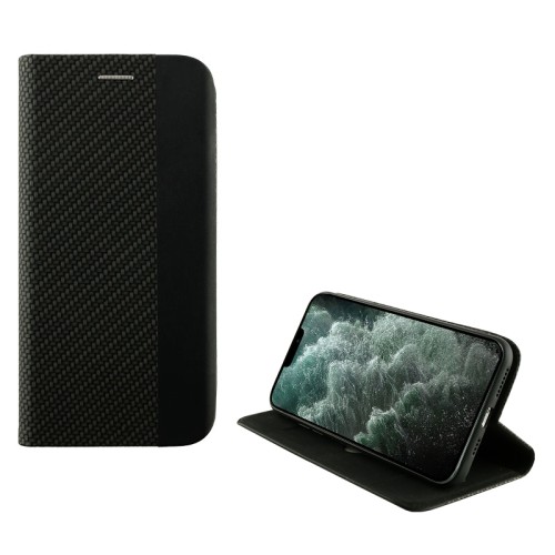 IDOL 1991 ΘΗΚΗ IPHONE 12 PRO MAX 6.7" ELITE ANTI-RFID BOOK STAND BLACK