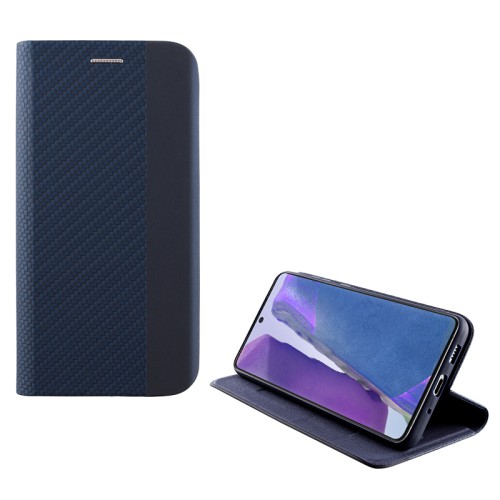 IDOL 1991 ΘΗΚΗ SAMSUNG NOTE 20 N980 6.7" ELITE ANTI-RFID BOOK STAND BLUE