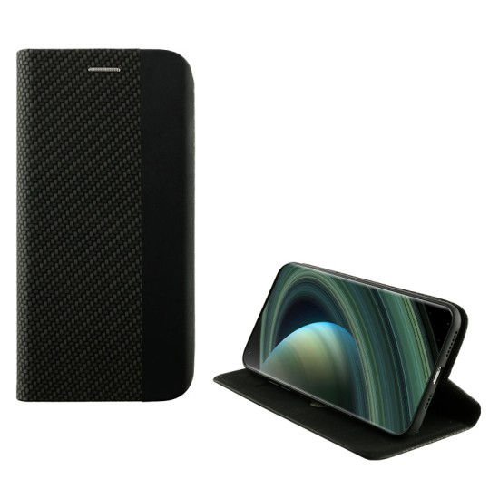 IDOL 1991 ELITE ΘΗΚΗ XIAOMI MI 10 ULTRA 6.67in  ANTI-RFID BOOK STAND BLACK