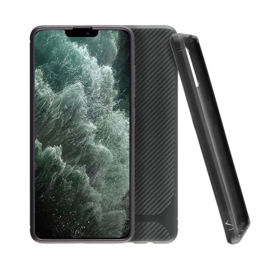 VOLTE-TEL CARBON RUGGED ΘΗΚΗ IPHONE 12 PRO MAX 6.7in  CAMERA PROTECTIVE BLACK