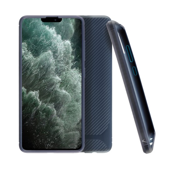 VOLTE-TEL CARBON RUGGED ΘΗΚΗ IPHONE 12 PRO MAX 6.7in  CAMERA PROTECTIVE ROYAL BLUE