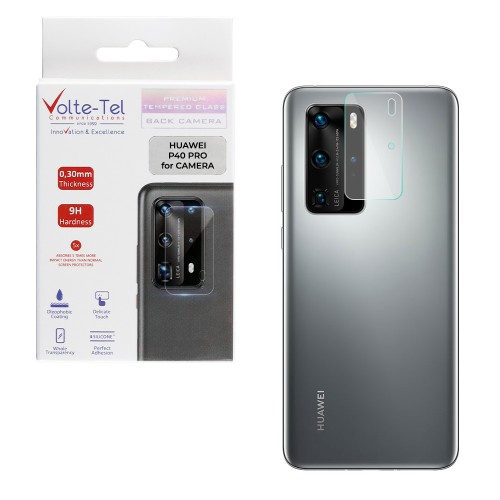 VOLTE-TEL TEMPERED GLASS HUAWEI P40 PRO 6.58" 9H 0.30mm FOR CAMERA
