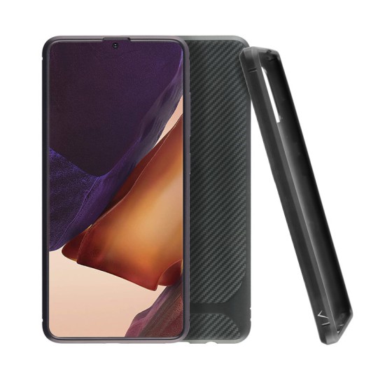 VOLTE-TEL CARBON RUGGED ΘΗΚΗ SAMSUNG NOTE 20 ULTRA N985 6.9in  CAMERA PROTECTIVE BLACK