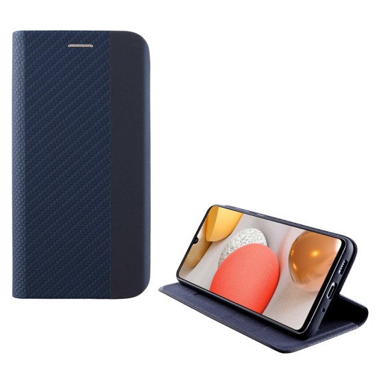IDOL 1991 ELITE ΘΗΚΗ SAMSUNG A42 5G A426 6.6in ANTI-RFID BOOK STAND BLUE