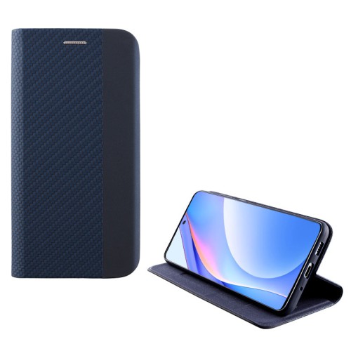 IDOL 1991 ΘΗΚΗ XIAOMI MI 10T 5G/MI 10T PRO 5G 6.67" ELITE ANTI-RFID BOOK STAND BLUE