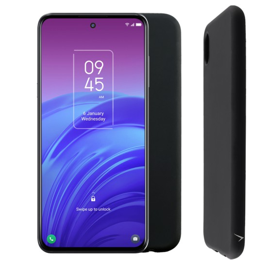 VOLTE-TEL SILICON TPU ΘΗΚΗ TCL 20L/TCL 20L+/TCL 20S 6.67in  CAMERA GUARD BLACK