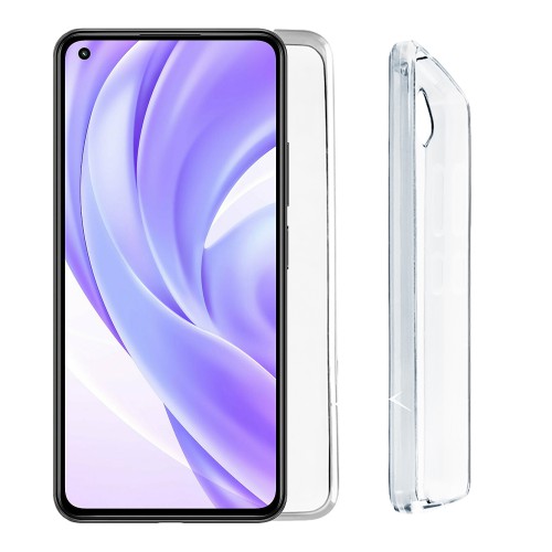 VOLTE-TEL ΘΗΚΗ XIAOMI MI 11 LITE/MI 11 LITE 5G 6.55" SLIMCOLOR AIR TPU CAMERA GUARD ΔΙΑΦΑΝΗ