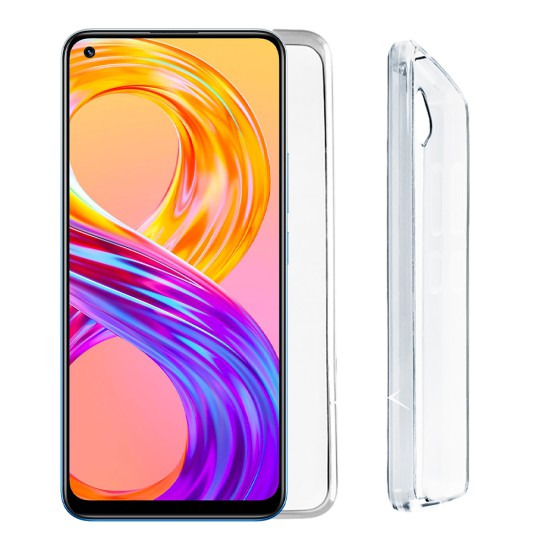 VOLTE-TEL ΘΗΚΗ REALME 8 PRO 6.4" SLIMCOLOR AIR TPU CAMERA GUARD ΔΙΑΦΑΝΗ