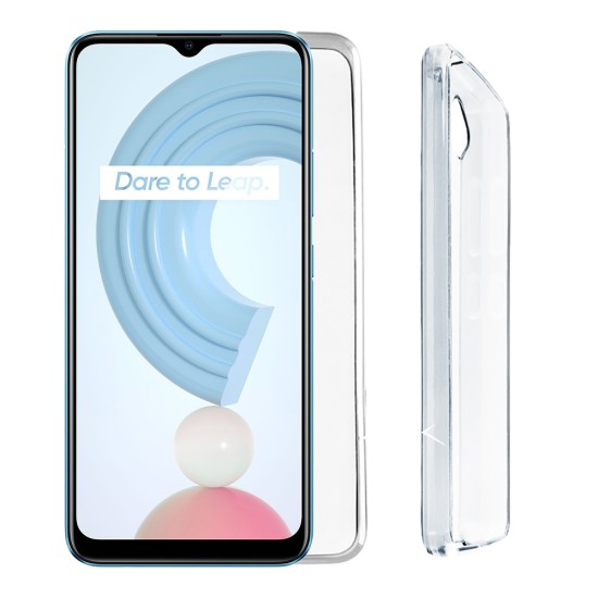 VOLTE-TEL ΘΗΚΗ REALME C21 6.5" SLIMCOLOR AIR TPU CAMERA GUARD ΔΙΑΦΑΝΗ