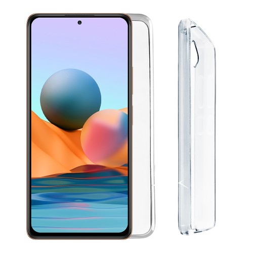 VOLTE-TEL ΘΗΚΗ XIAOMI REDMI NOTE 10 PRO MAX 6.67" SLIMCOLOR AIR TPU FULL CAMERA PROTECTION ΔΙΑΦΑΝΗ