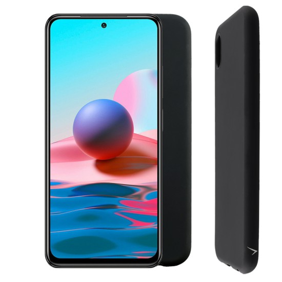 VOLTE-TEL ΘΗΚΗ XIAOMI REDMI NOTE 10 4G/NOTE 10S 6.43" SILICON TPU CAMERA GUARD BLACK