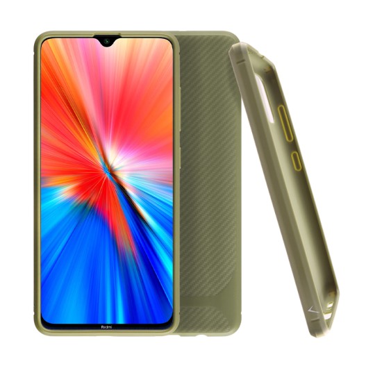 VOLTE-TEL ΘΗΚΗ XIAOMI REDMI NOTE 8 2021/REDMI NOTE 8 6.3" CARBON RUGGED CAMERA PROTECTIVE GREEN