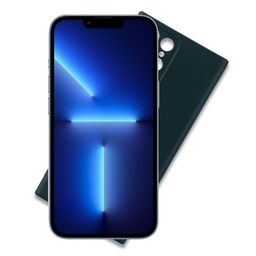 VOLTE-TEL ΘΗΚΗ IPHONE 13 PRO 6.1" SILICON TPU FULL CAMERA PROTECTION BLUE