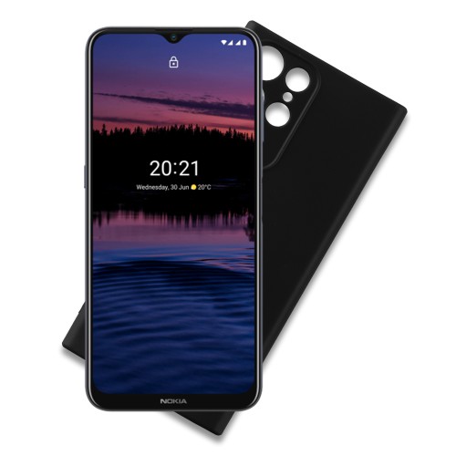 VOLTE-TEL ΘΗΚΗ NOKIA G20 6.52" SILICON TPU FULL CAMERA PROTECTION BLACK