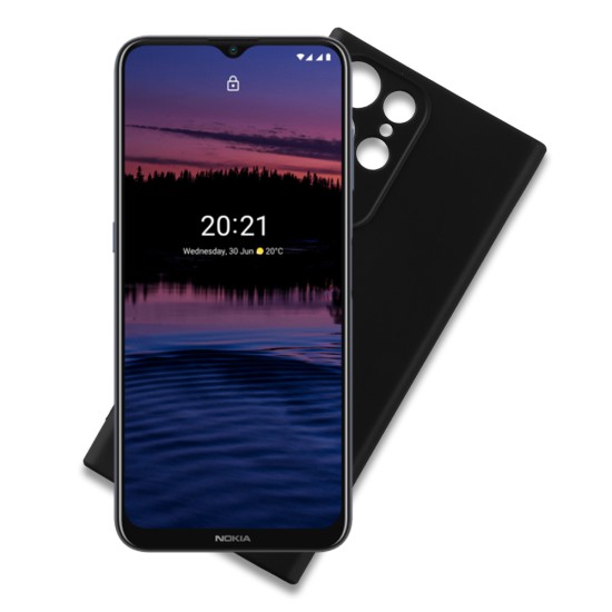 VOLTE-TEL ΘΗΚΗ NOKIA G20 6.52" SILICON TPU FULL CAMERA PROTECTION BLACK