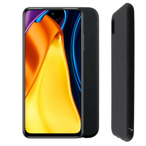 VOLTE-TEL ΘΗΚΗ XIAOMI POCO M3 PRO 4G/POCO M3 PRO 5G 6.5" SILICON TPU CAMERA GUARD BLACK