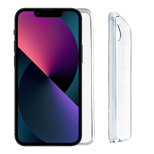 VOLTE-TEL ΘΗΚΗ IPHONE 13 MINI 5.4" SLIMCOLOR AIR TPU CAMERA GUARD ΔΙΑΦΑΝΗ