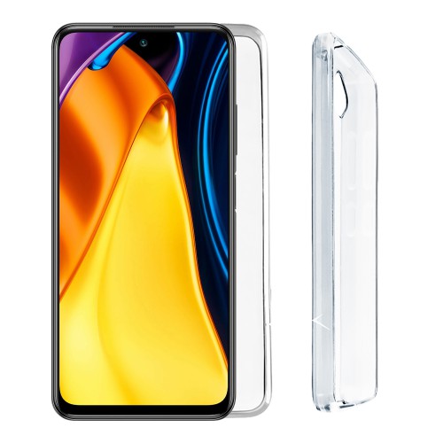 VOLTE-TEL ΘΗΚΗ XIAOMI POCO M3 PRO 4G/POCO M3 PRO 5G 6.5" SLIMCOLOR AIR CAMERA GUARD ΔΙΑΦΑΝΗ