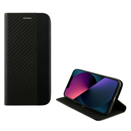IDOL 1991 ELITE ΘΗΚΗ IPHONE 13 MINI 5.4in  ANTI-RFID BOOK STAND BLACK