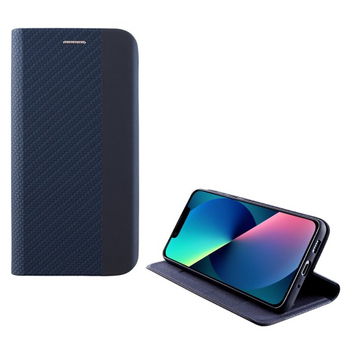 IDOL 1991 ΘΗΚΗ IPHONE 13 6.1" ELITE ANTI-RFID BOOK STAND BLUE