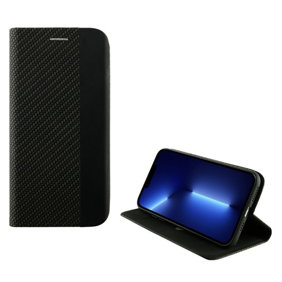 IDOL 1991 ELITE ΘΗΚΗ IPHONE 13 PRO 6.1in  ANTI-RFID BOOK STAND BLACK