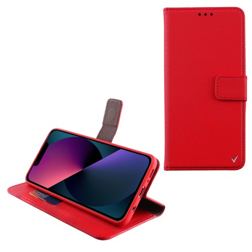 VOLTE-TEL ΘΗΚΗ IPHONE 13 MINI 5.4" ALLURE MAGNET BOOK STAND CLIP RED