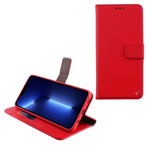 VOLTE-TEL ΘΗΚΗ IPHONE 13 PRO 6.1" ALLURE MAGNET BOOK STAND CLIP RED