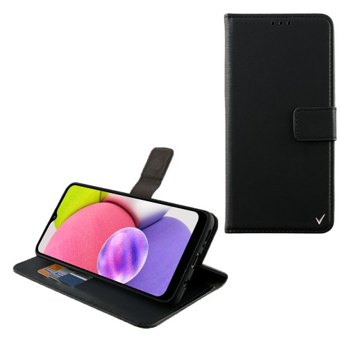VOLTE-TEL ALLURE ΘΗΚΗ SAMSUNG A03s A037 6.5in  MAGNET BOOK STAND CLIP BLACK