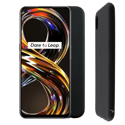 VOLTE-TEL ΘΗΚΗ REALME 8i 6.5" SILICON TPU CAMERA GUARD BLACK