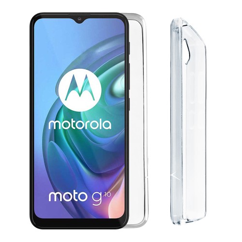 VOLTE-TEL ΘΗΚΗ MOTOROLA MOTO G10 6.5" SLIMCOLOR AIR TPU CAMERA GUARD ΔΙΑΦΑΝΗ