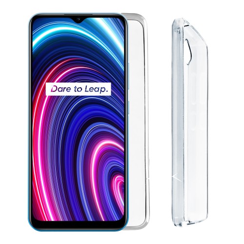 VOLTE-TEL ΘΗΚΗ REALME C21Y/C25Y 6.5" SLIMCOLOR AIR TPU FULL CAMERA PROTECTION ΔΙΑΦΑΝΗ