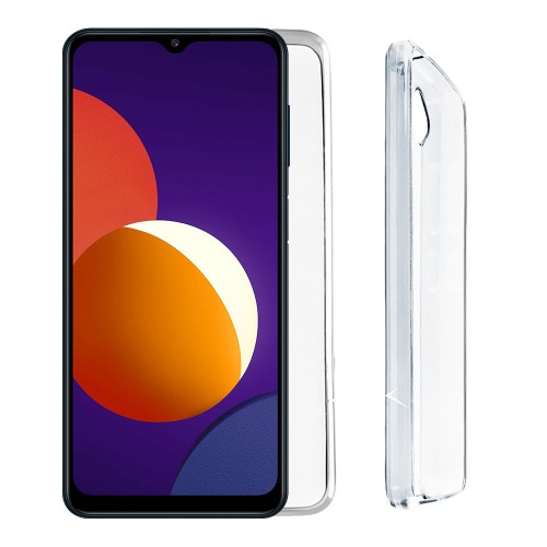VOLTE-TEL ΘΗΚΗ SAMSUNG M12 M127 6.5" SLIMCOLOR AIR TPU CAMERA GUARD ΔΙΑΦΑΝΗ