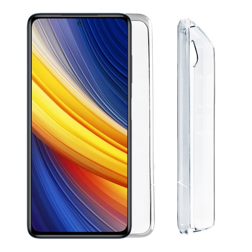 VOLTE-TEL ΘΗΚΗ XIAOMI POCO X3/POCO X3 PRO 6.67" SLIMCOLOR AIR CAMERA GUARD ΔΙΑΦΑΝΗ