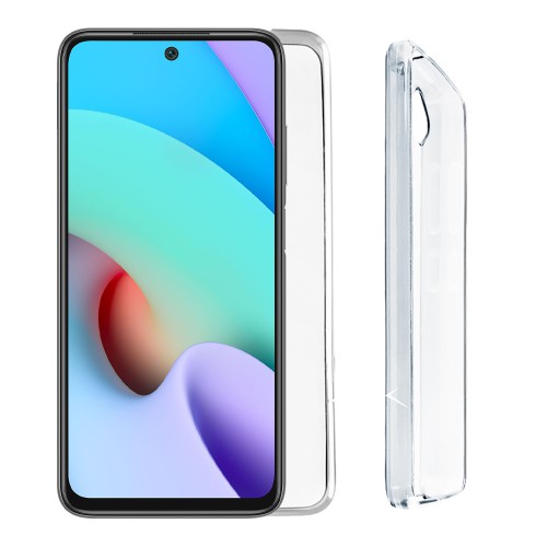 VOLTE-TEL ΘΗΚΗ XIAOMI REDMI 10/REDMI 10 2022 6.5" SLIMCOLOR AIR TPU FULL CAMERA PROTECTION ΔΙΑΦΑΝΗ