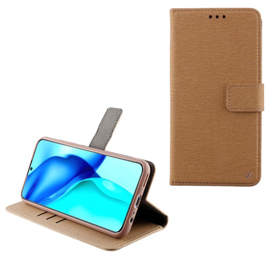 VOLTE-TEL ALLURE ΘΗΚΗ HUAWEI P50 6.5in MAGNET BOOK STAND CLIP GOLD