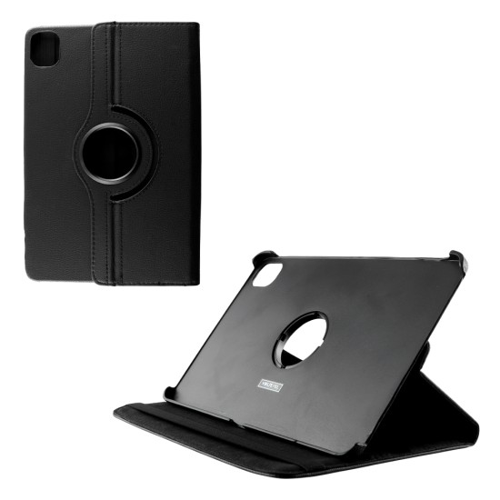 VOLTE-TEL ΘΗΚΗ XIAOMI PAD 5 11.0" LEATHER BOOK ROTATING STAND BLACK