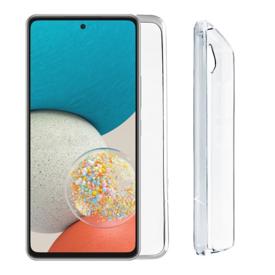 VOLTE-TEL ΘΗΚΗ SAMSUNG A53 5G A536 6.5" SLIMCOLOR AIR TPU CAMERA GUARD ΔΙΑΦΑΝΗ