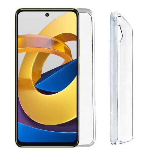 VOLTE-TEL ΘΗΚΗ XIAOMI POCO M4 PRO 5G/REDMI NOTE 11T 5G 6.6" SLIMCOLOR AIR CAMERA GUARD ΔΙΑΦΑΝΗ