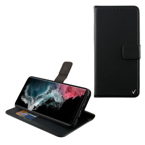 VOLTE-TEL ΘΗΚΗ SAMSUNG S22 ULTRA 5G S908 6.8" ALLURE MAGNET BOOK STAND CLIP BLACK