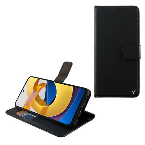 VOLTE-TEL ΘΗΚΗ XIAOMI POCO M4 PRO 5G/REDMI NOTE 11T 5G 6.6" ALLURE MAGNET BOOK STAND CLIP BLACK