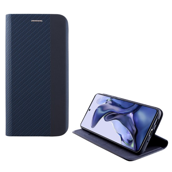 IDOL 1991 ELITE ΘΗΚΗ XIAOMI 11T/11T PRO 6.67in  ANTI-RFID BOOK STAND BLUE