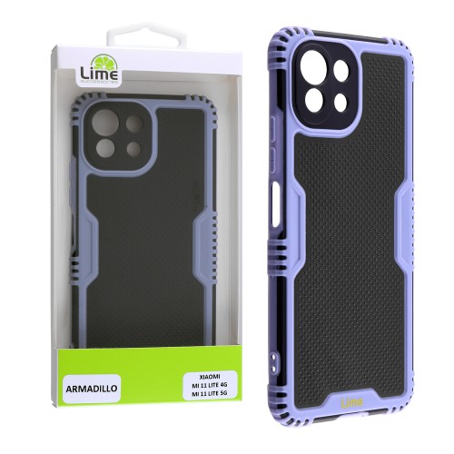 LIME ΘΗΚΗ XIAOMI MI 11 LITE 4G/MI 11 LITE 5G 6.55" ARMADILLO FULL CAMERA PROTECTION AIR FORCE BLUE