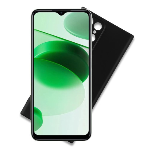 VOLTE-TEL ΘΗΚΗ REALME C35 6.6" SILICON TPU FULL CAMERA PROTECTION BLACK