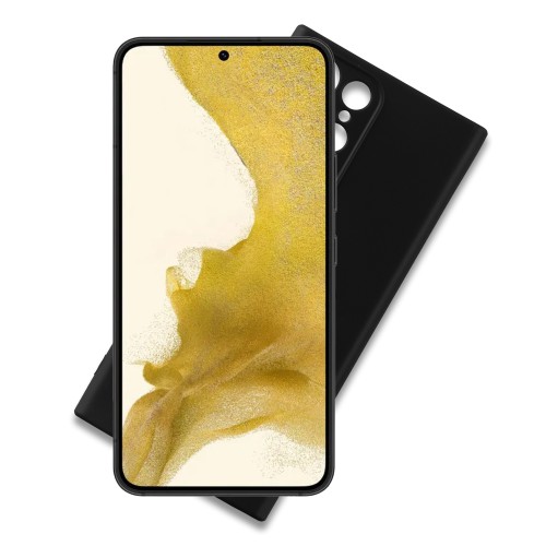 VOLTE-TEL ΘΗΚΗ SAMSUNG S22 5G S901 6.1" SILICON TPU FULL CAMERA PROTECTION BLACK