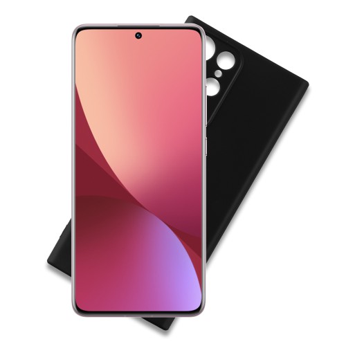VOLTE-TEL ΘΗΚΗ XIAOMI 12/12X 6.28" SILICON TPU FULL CAMERA PROTECTION BLACK