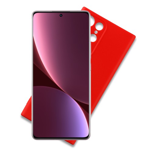 VOLTE-TEL ΘΗΚΗ XIAOMI 12 PRO 6.73" SILICON TPU FULL CAMERA PROTECTION RED