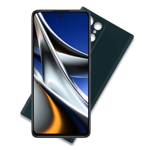 VOLTE-TEL ΘΗΚΗ XIAOMI POCO X4 PRO 5G 6.67" SILICON TPU FULL CAMERA PROTECTION BLUE